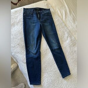 Lucky Brand Women's 6 Ava Denim Legging Jegging Dark Stretchy Casual Everyday